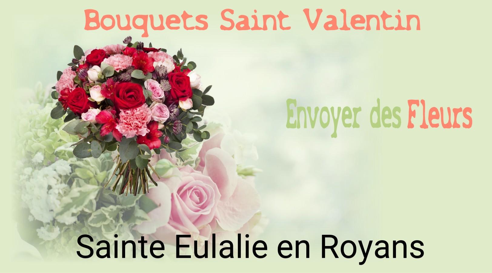 Roses de Saint-Valentin livrées à Sainte-Eulalie-en-Royans